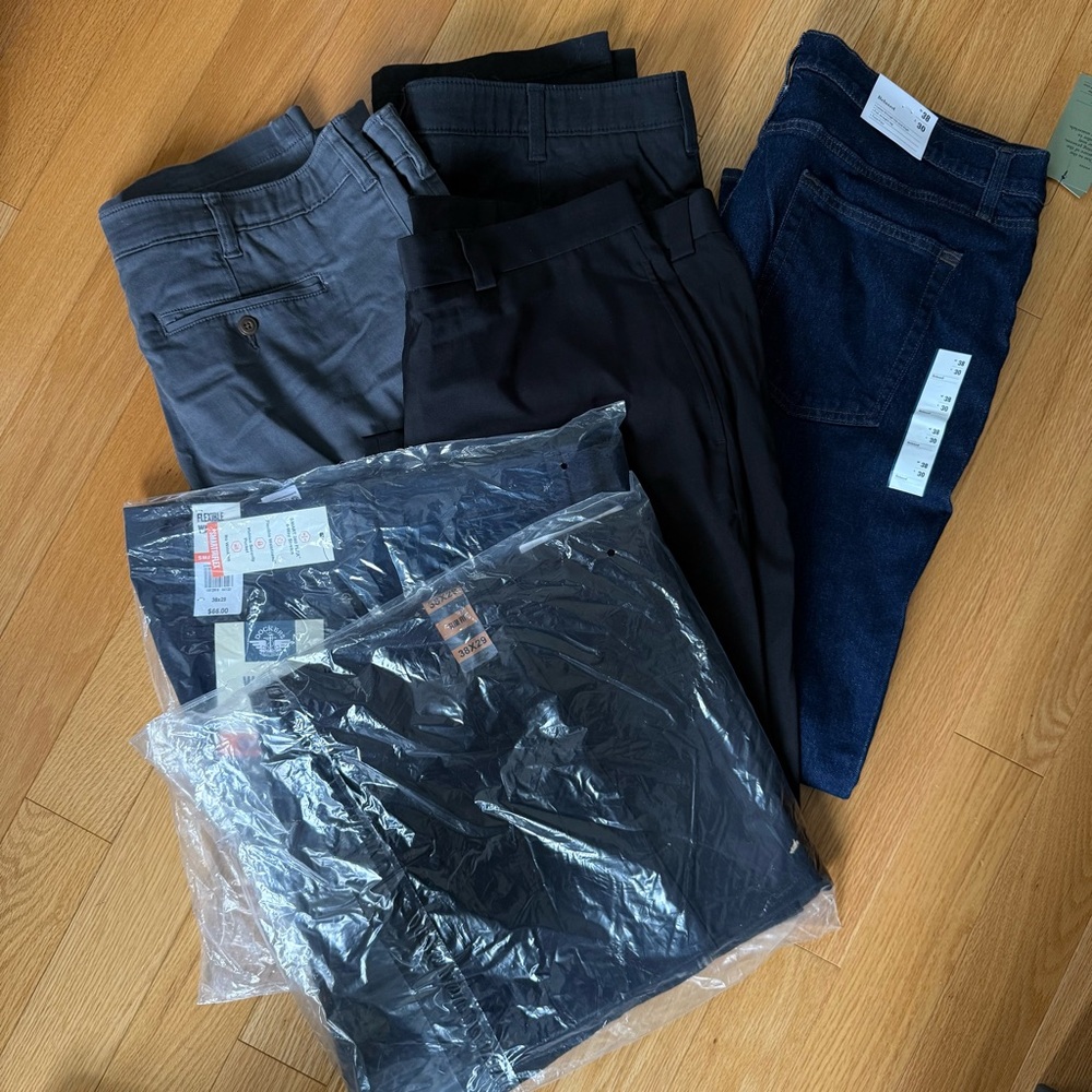 6 Pairs of Pants/Jeans